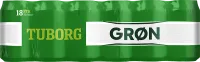 TUBORG GRØN 18X33 CL DS 4,6% – produktbillede