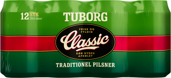 TUBORG CLASSIC 12X33 CL DS 4,6%
