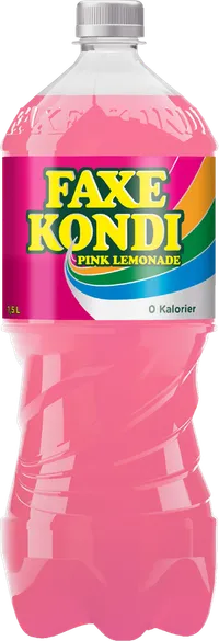 FAXE KONDI PINK 0KAL 1,5 L PET – produktbillede
