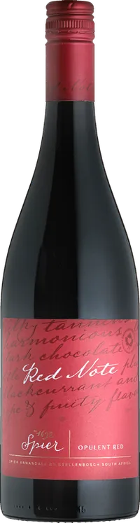 SPIER RED NOTE SYDAFRIKA 75 CL 14 % – produktbillede