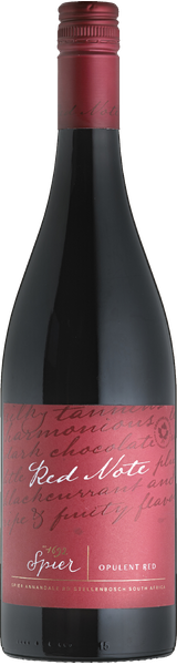 SPIER RED NOTE SYDAFRIKA 75 CL 14 % – produktbillede