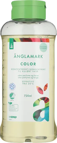 ÄNGLAMARK FLYD VASKEMIDDEL COLOR 720 ML – produktbillede