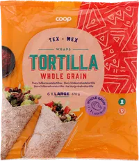 COOP FULDKORNSTORTILLA – produktbillede
