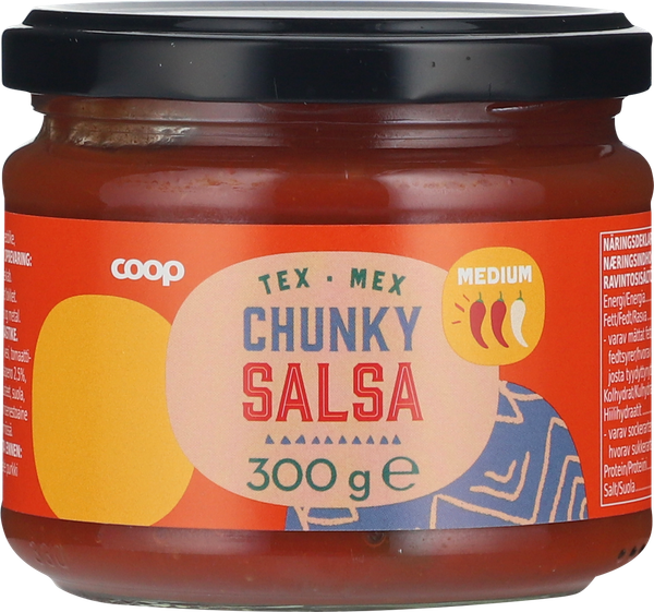 COOP SALSA CHUNKY MEDIUM 300 G