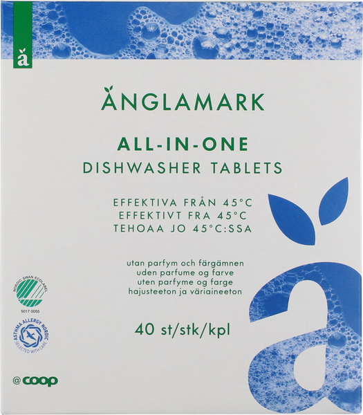 ÄNGLAMARK OPVASKETABS ALL-IN-ONE