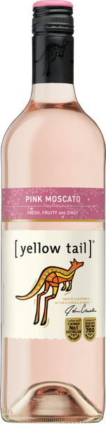 YELLOW TAIL PINK MOSCATO AU 75 CL 7,5%