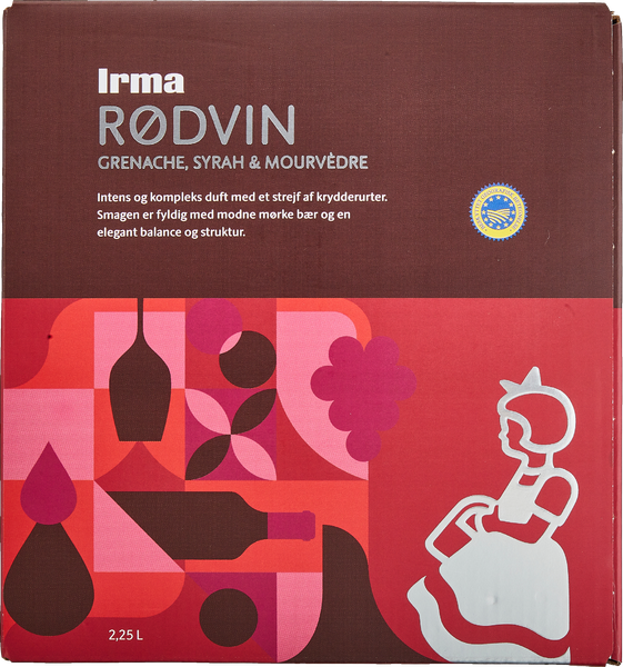 IRMA RØD GSM BIB FR 2,25 L 13%