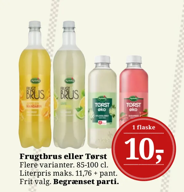 Rynkeby Tørst Rabarber Øko