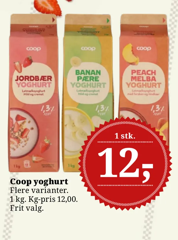 Coop yoghurt
