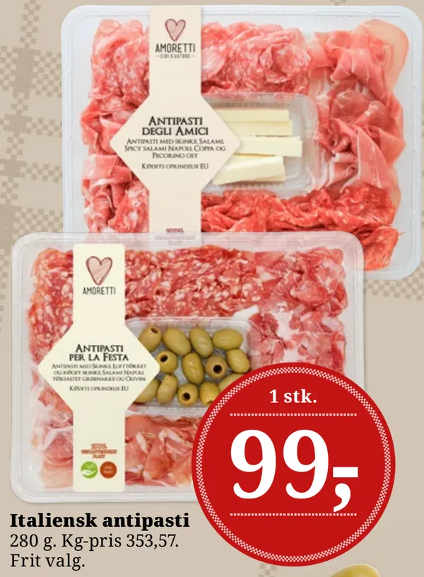 Italiensk antipasti