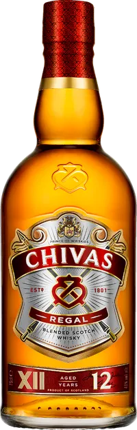 CHIVAS REGAL 12 ÅRS 70 CL 40% – produktbillede
