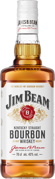 JIM BEAM WHITE BOURBON WHISKEY 70 CL 40%