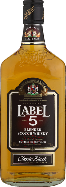 LABEL 5 WHISKY 70 CL 40%