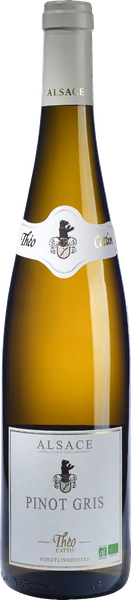 ØKO THÉO PINOT GRIS FRANKRIG 75 CL 13% – produktbillede