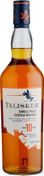 TALISKER 10 ÅRS SINGLE MALT 70 CL 45,8%