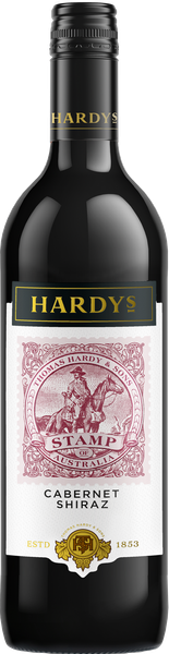 STAMP CAB/SHIRAZ AUSTRALIEN 75 CL 12,5% – produktbillede