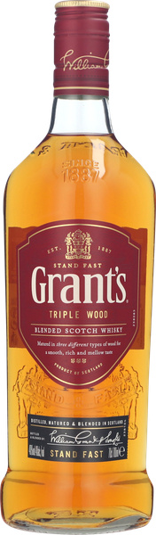 GRANT'S TRIPLE WOOD 70 CL 40% – produktbillede