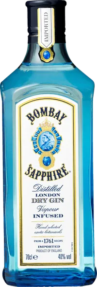 BOMBAY SAPPHIRE GIN 70 CL 40% – produktbillede