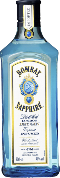 BOMBAY SAPPHIRE GIN 70 CL 40%