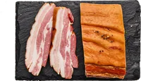 COOP RØGET BACON 450-550 G – produktbillede