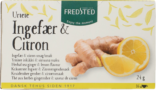 FREDSTED URTETE INGEFÆR CITRON – produktbillede