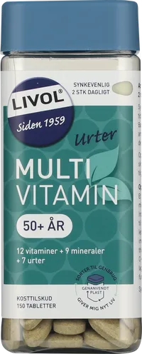 LIVOL MULTI VITAL 50+ – produktbillede