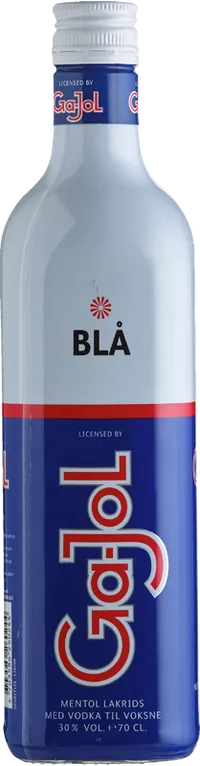 GA-JOL BLÅ SHOTS 70 CL 30% – produktbillede