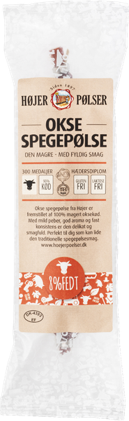 OKSE SPEGEPØLSE HØJER PØLSER