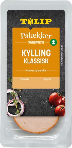 PÅLÆKKER KYLLING KLASSISK SANDWICHSKIVER – produktbillede
