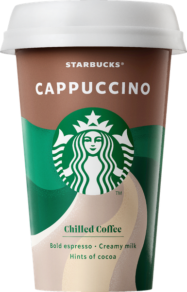 STARBUCKS CAPPUCINO 220 ML – produktbillede