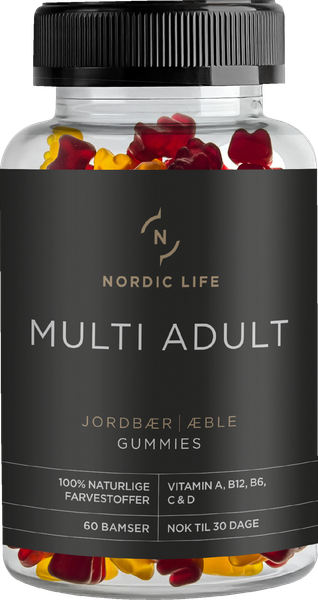NORDIC LIFE MULTIVITAMIN VOKSEN