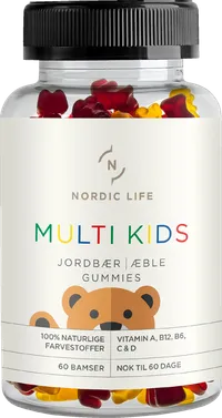 NORDIC LIFE MULTIVITAMIN BØRN – produktbillede