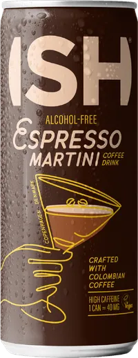 ISH ESPRESSO MARTINI 25 CL DS 0% – produktbillede