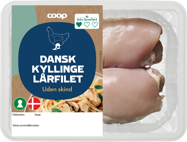 COOP LÅRFILET U/SKIND 1 HJERTE
