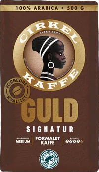 CIRKEL KAFFE GULD FORMALET 500 G – produktbillede