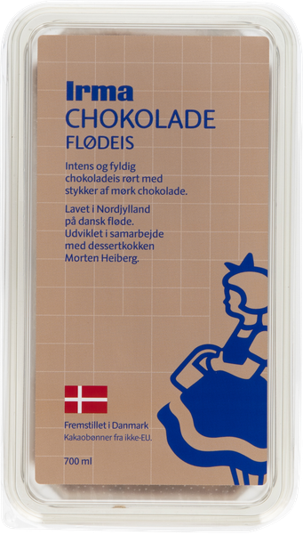 IRMA CHOKOLADE FLØDEIS