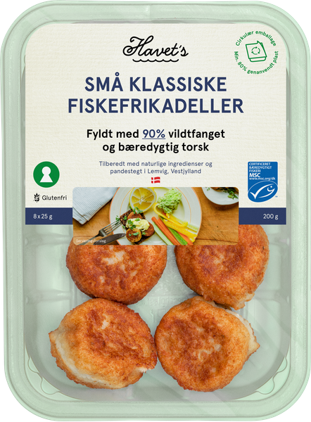 HAVETS MINI FISKEFRIKADELLER JEKA