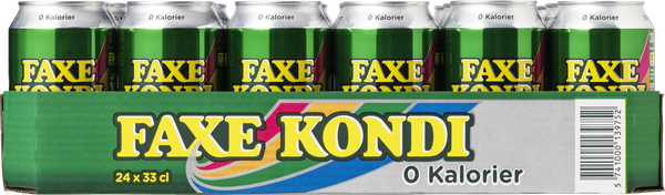 1/4 PL FAXE KONDI 0 KALORIER