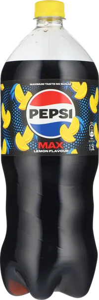 PEPSI MAX LEMON PET – produktbillede