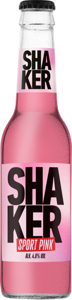 SHAKER SPORT PINK 27,5 CL FL 4% – produktbillede