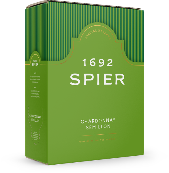 SPIER WHITE ZA BIB 3 L 13% – produktbillede