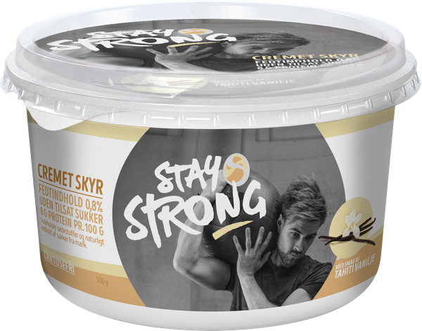 STAY STRONG SKYR VANILJE – produktbillede