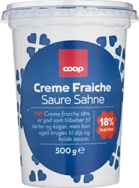 COOP CREME FRAICHE 18% – produktbillede