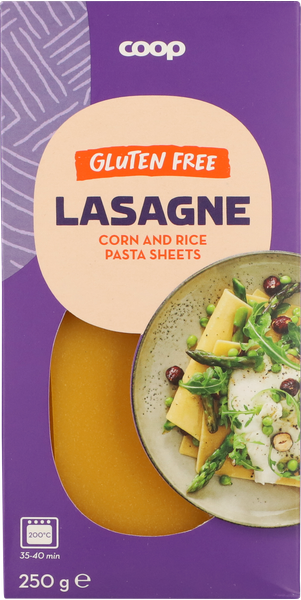 COOP LASAGNEPLADER GLUTENFRI