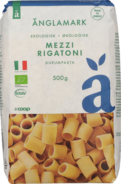 ØKO ÄNGLAMARK MEZZI RIGATONI