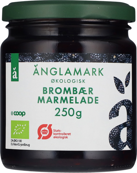 ØKO ÄNGLAMARK BROMBÆRMARMELADE