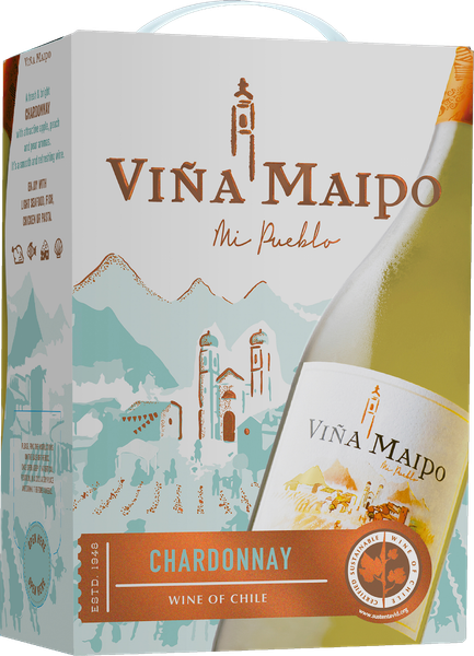 VINA MAIPO CHARDONNAY BIB CL 3 L 13%