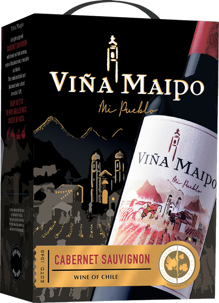 VINA MAIPO CABERNET SAUVIGNON CL 3 L 12%