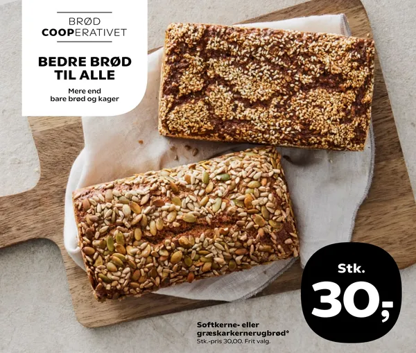 SOFTKERNERUGBRØD