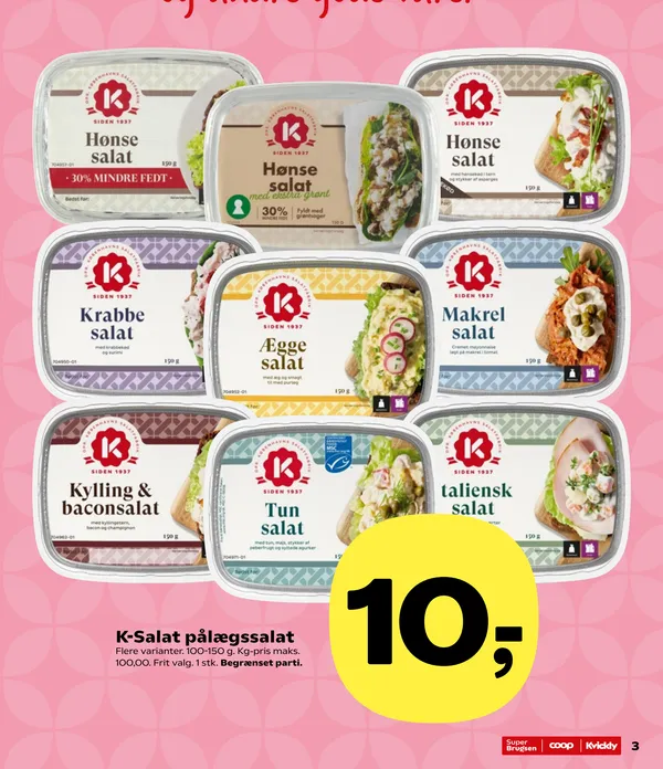 K-Salat Hønsesalat